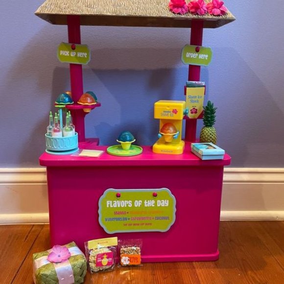American Girl Doll Kanani's Shave Ice Stand *doll of the year 2011